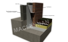 Deck Waterproofing Showing Irrigated Green Roof