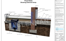 Solid Wall Detail Brick20mm