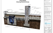 Solid Wall Detail Stone 20mm