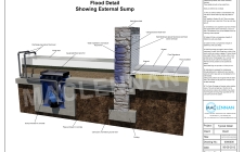 Solid Wall Detail Stone